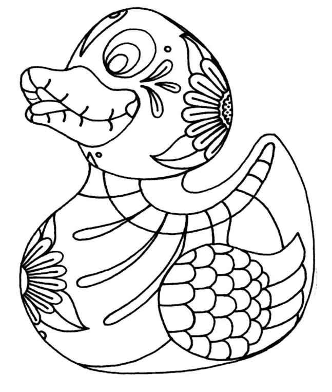 Day Of The Dead Coloring Pages 25
