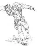 Deadpool Para Colorear 116