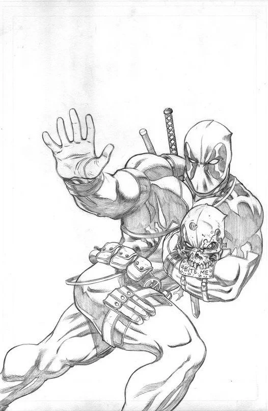 Deadpool Para Colorear 125