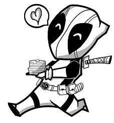 Deadpool Para Colorear 20
