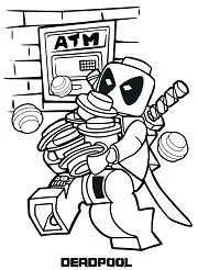 Deadpool Para Colorear 60