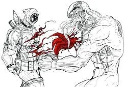 Deadpool Para Colorear 69