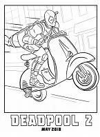 Deadpool Para Colorear 83
