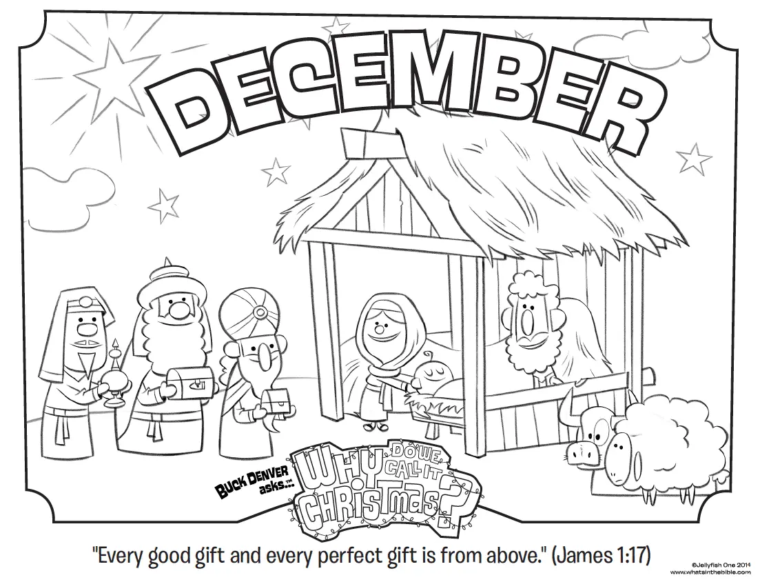 Ausmalbilder Dezember 47