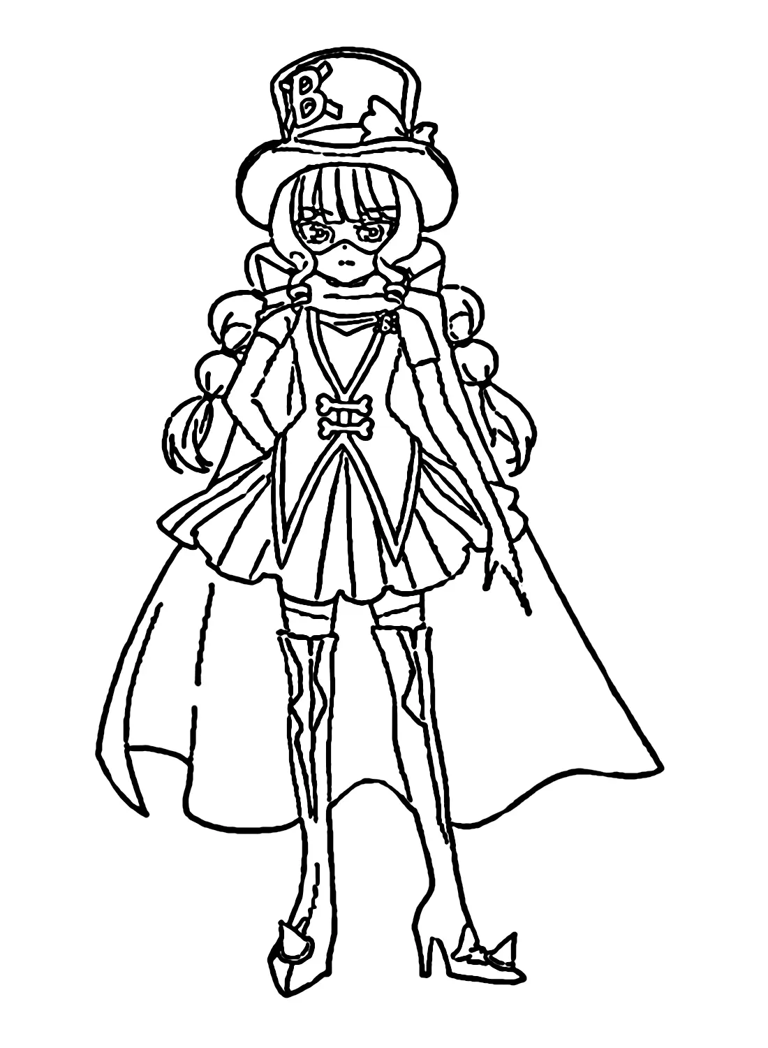 Delicious Party Pretty Cure Coloring Pages 3