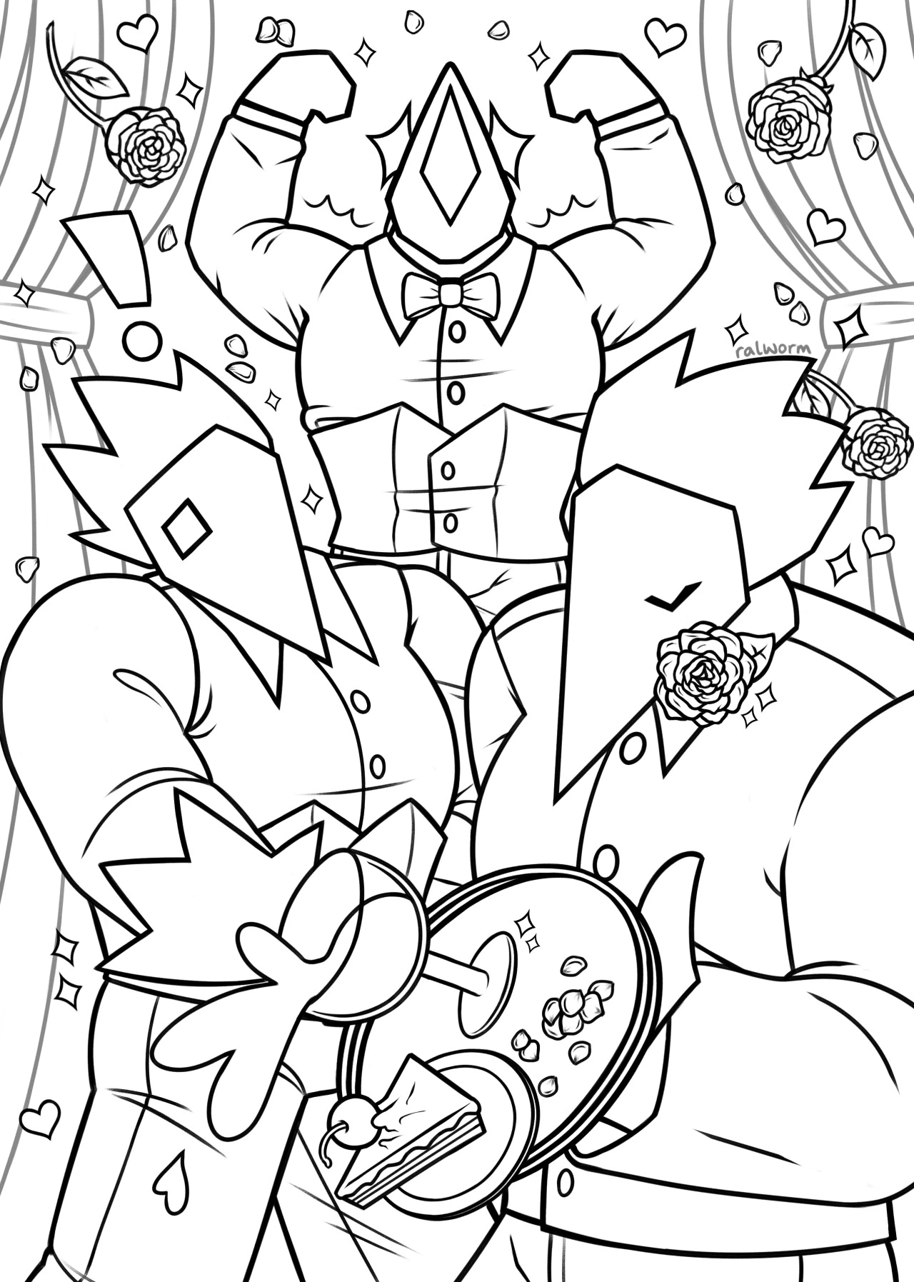 Deltarune Para Colorir 1