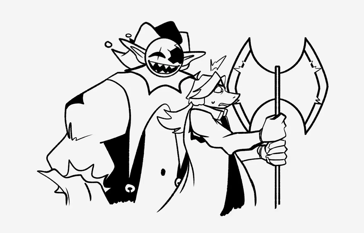 Deltarune Para Colorir 11