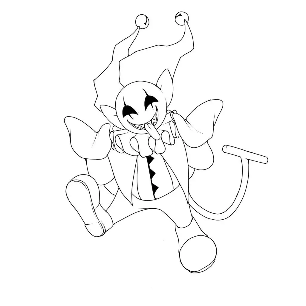 Deltarune Para Colorir 13