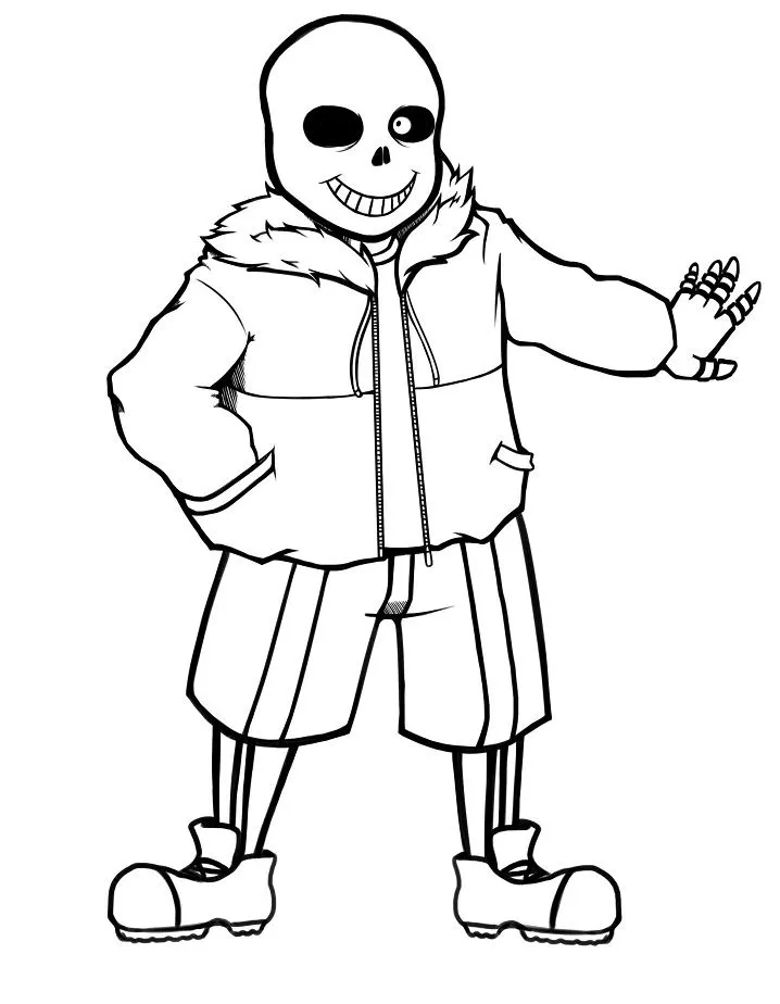 Deltarune Para Colorir 14