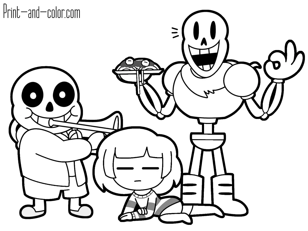 Deltarune Para Colorir 15