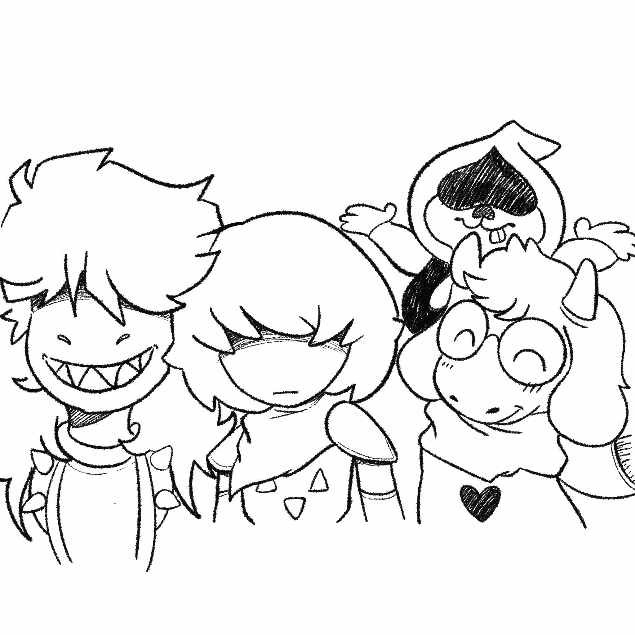 Deltarune Coloring Pages