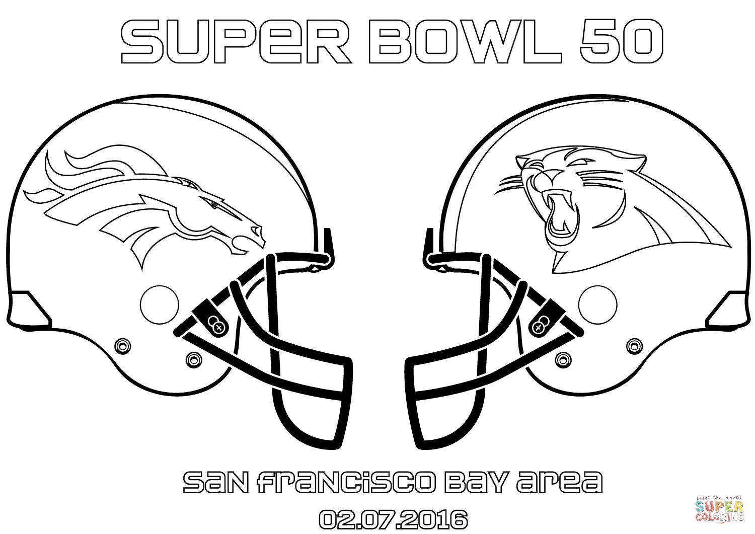 Denver Broncos Ausmalbilder 29