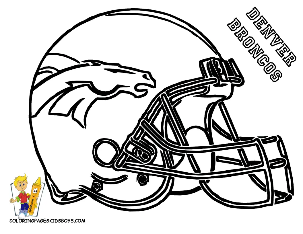 Denver Broncos Ausmalbilder 30