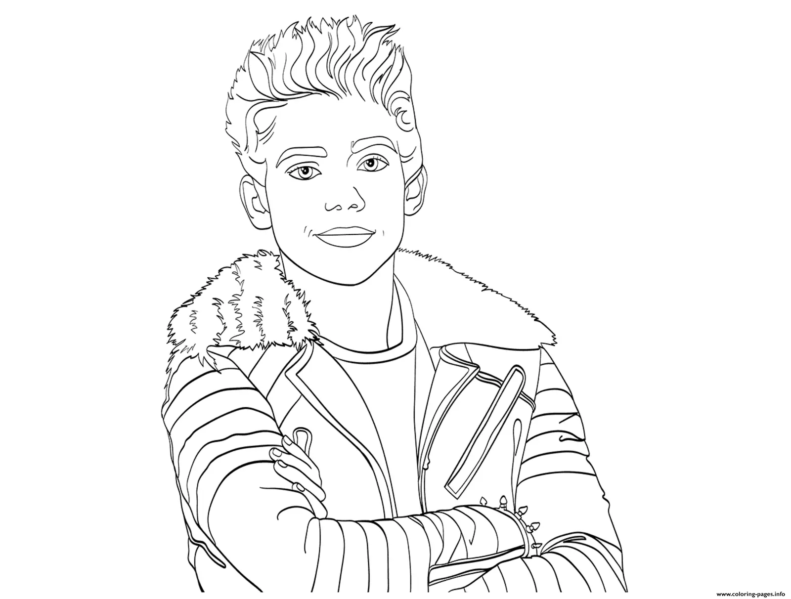 Descendants 3 Coloring Pages 16