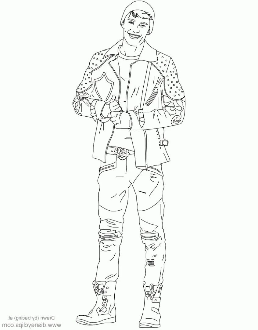 Descendants 3 Coloring Pages 25