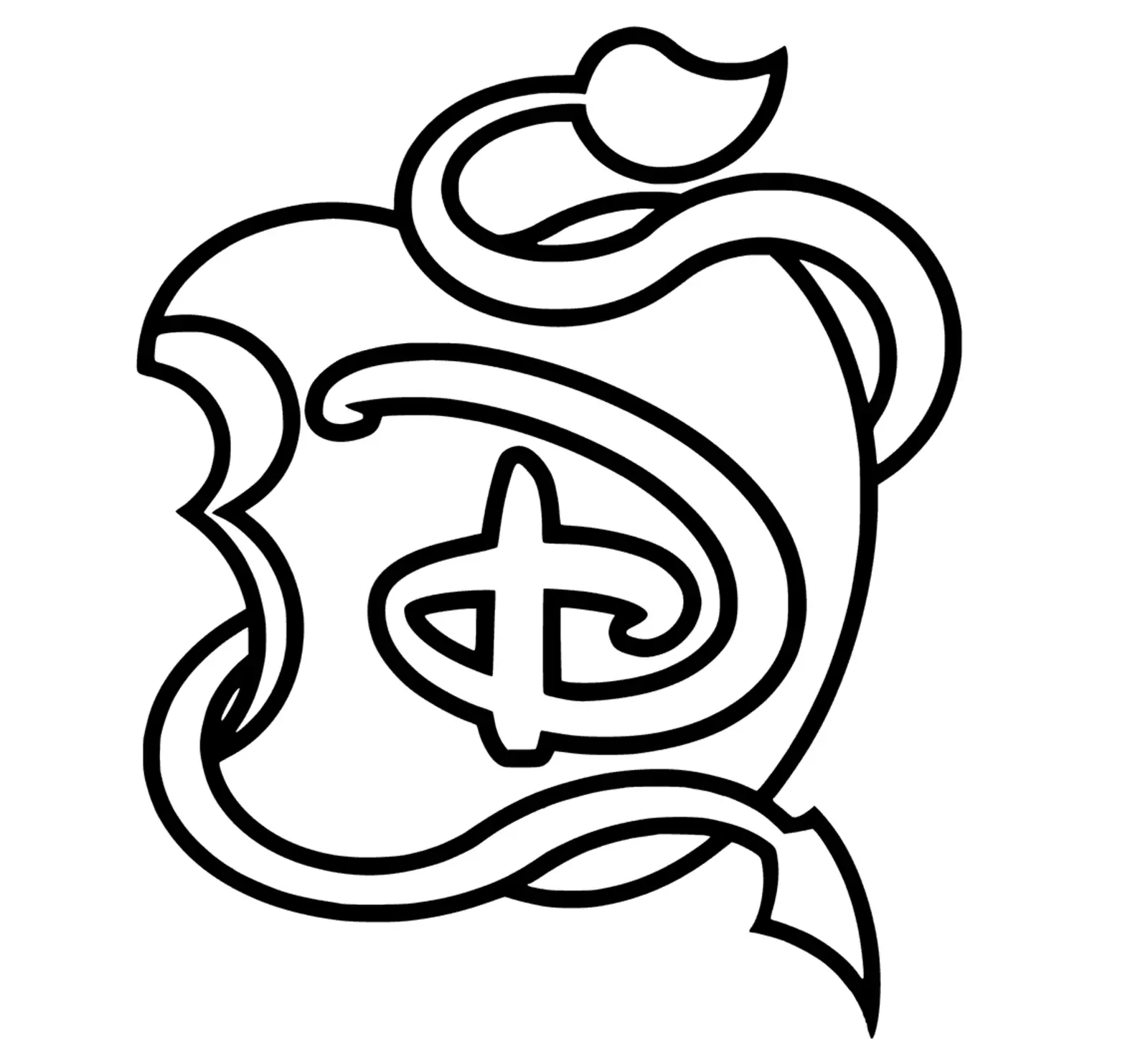 Desenhos de descendentes Para Colorir 12