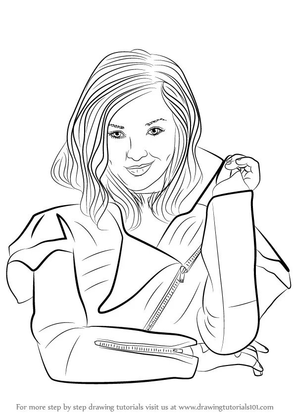 Desenhos de descendentes Para Colorir 32