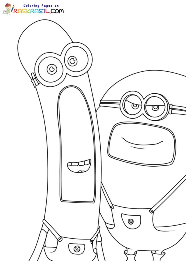 Despicable Me 4 Para Colorear
