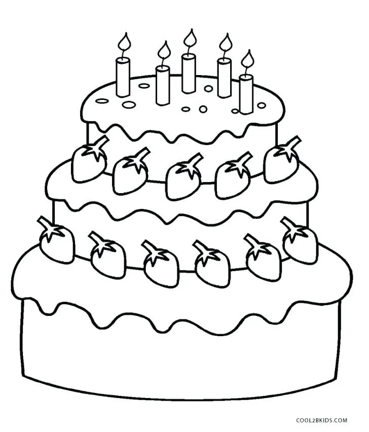 Desserts Coloring Pages 10