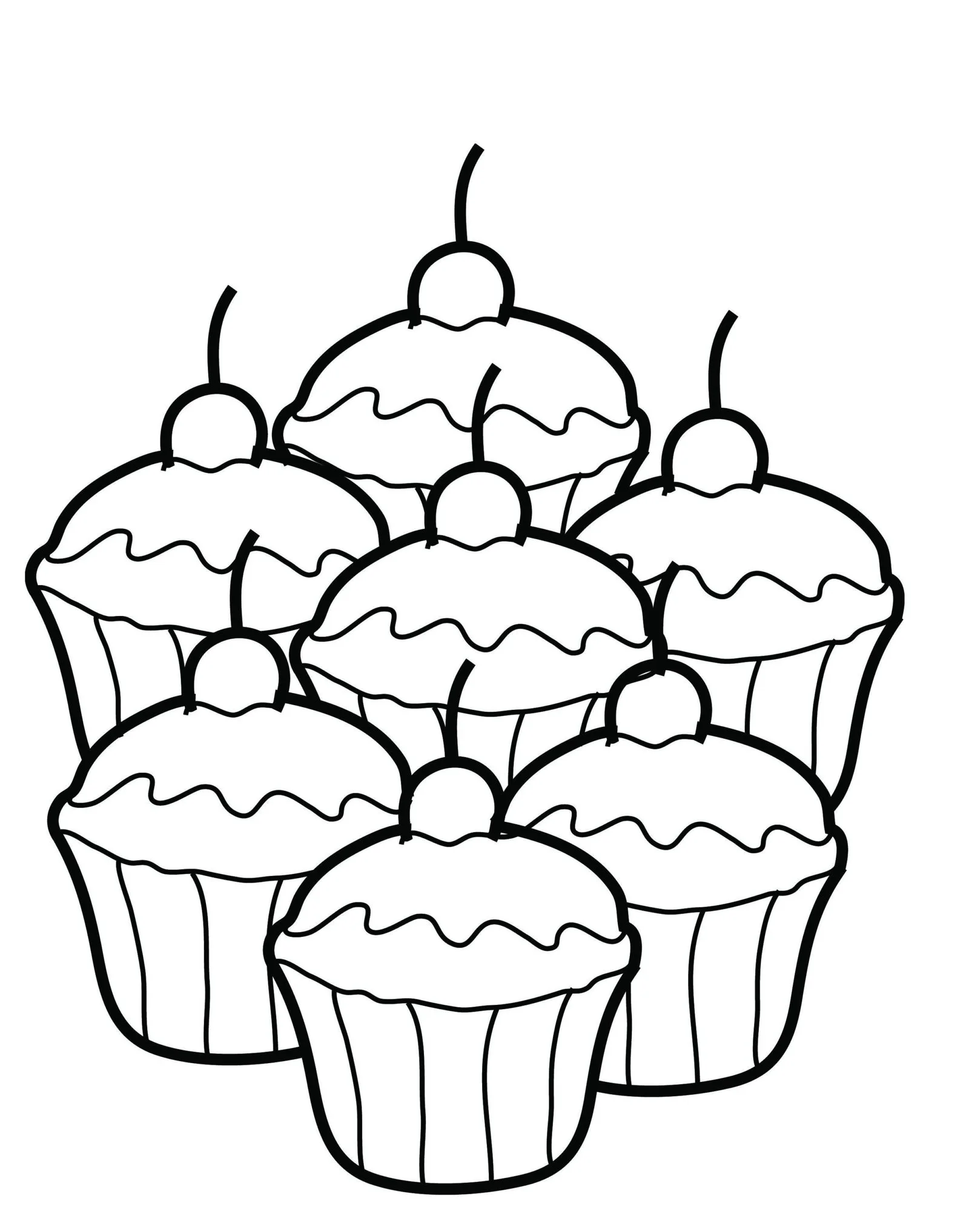 Desserts Coloring Pages 12