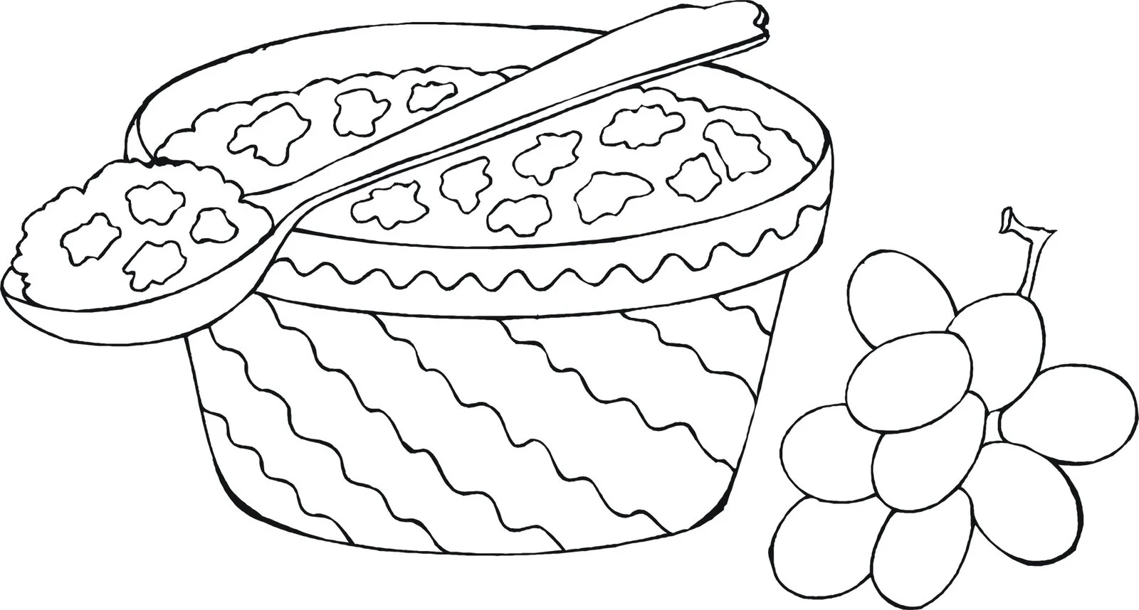 Desserts Coloring Pages 34