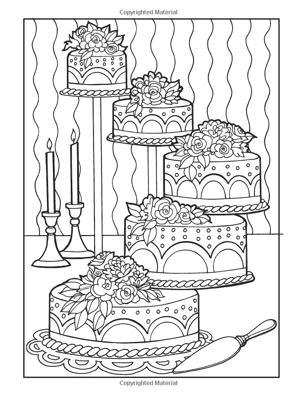Desserts Coloring Pages 5