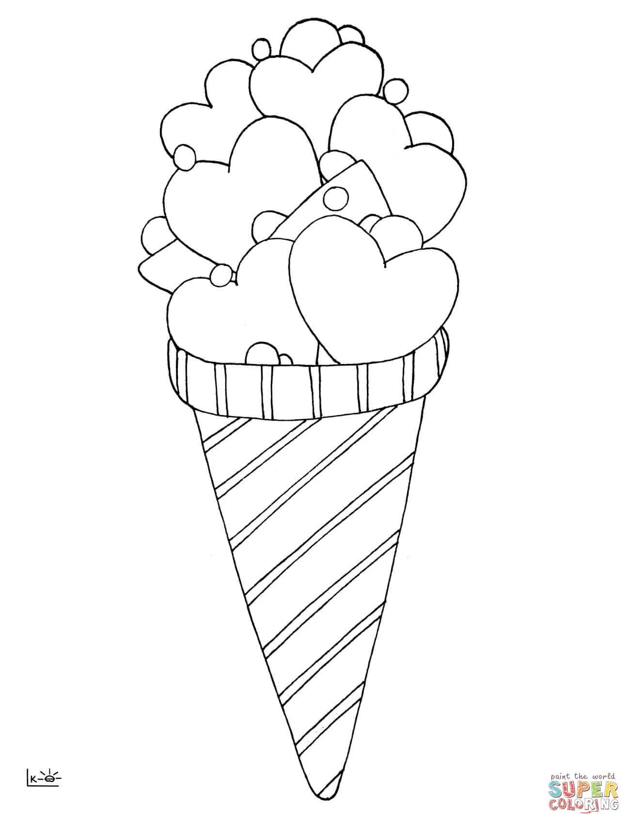 Desserts Coloring Pages 9