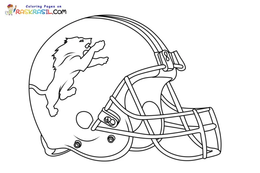 Detroit Lions Ausmalbilder