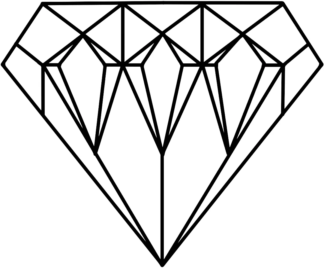 Diamond Coloring Pages 10