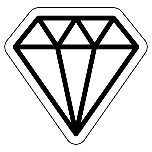 Diamond Coloring Pages 13