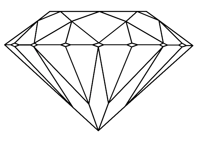Diamond Coloring Pages 16