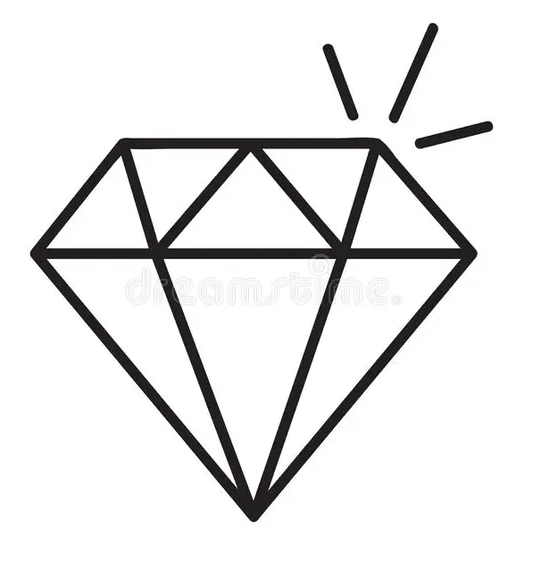 Diamond Coloring Pages 19