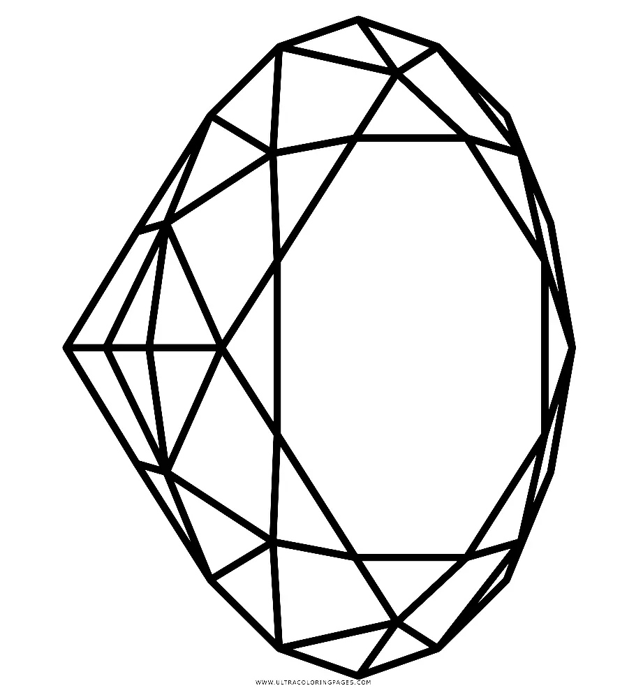 Diamond Coloring Pages 25