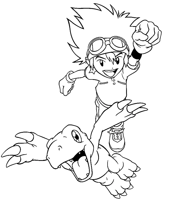 Digimon Ausmalbilder 12