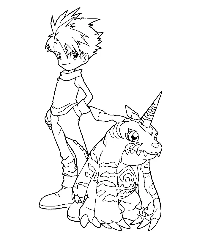 Digimon Ausmalbilder 18
