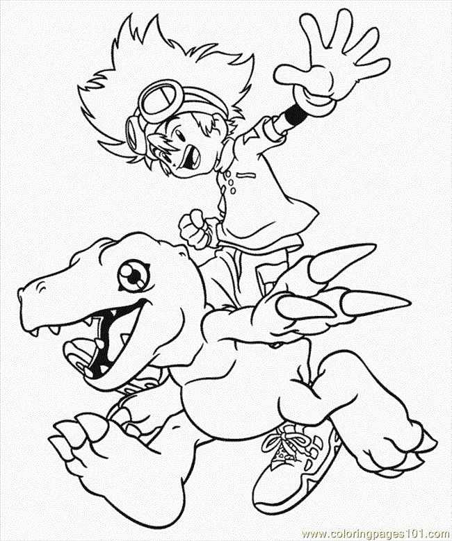Digimon Ausmalbilder 24