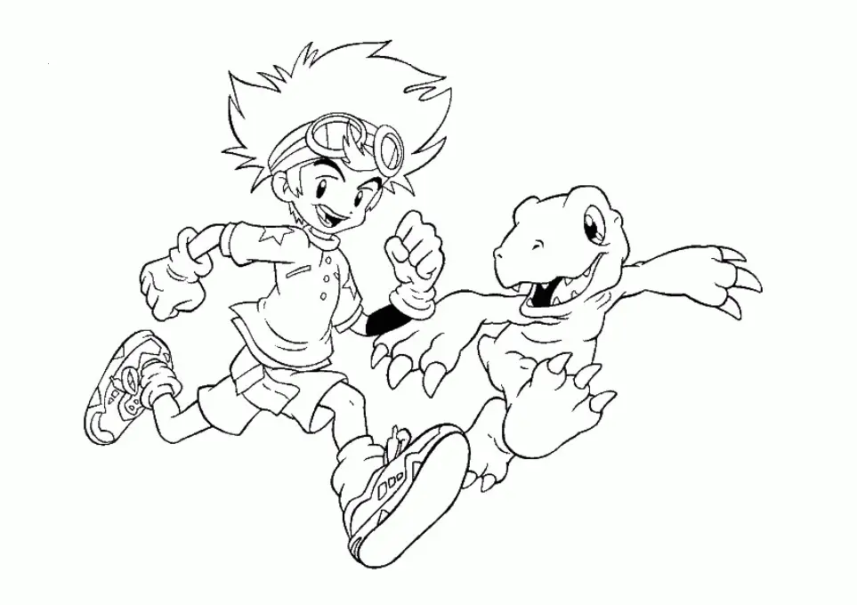 Digimon Ausmalbilder 37