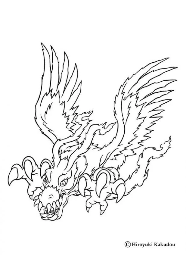 Digimon Ausmalbilder 50