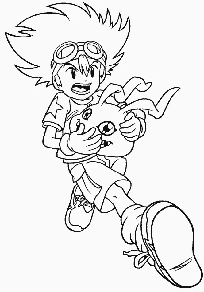 Digimon Ausmalbilder 52