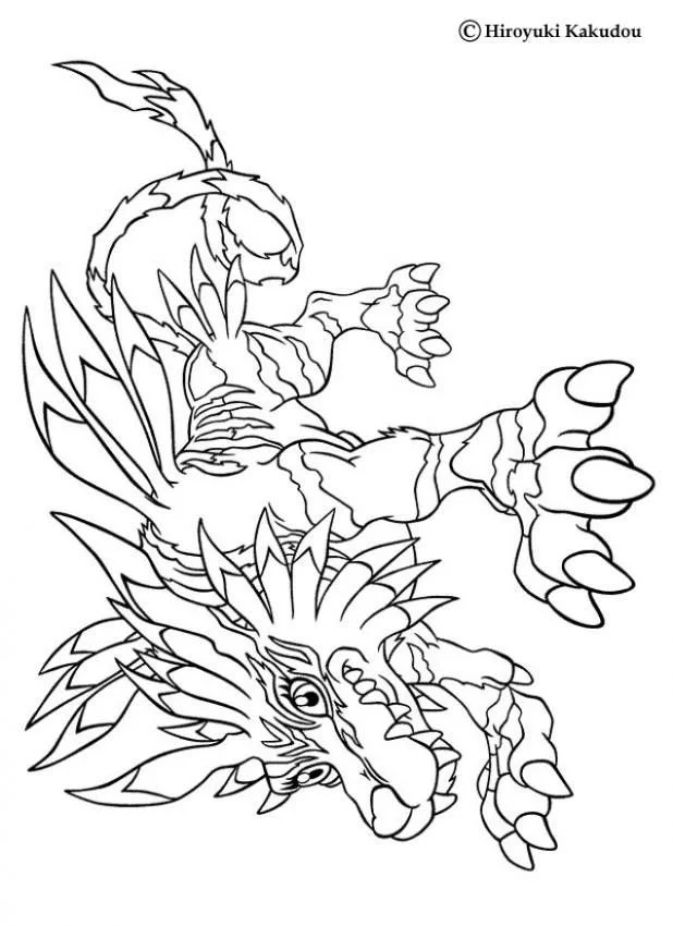 Digimon Ausmalbilder 9
