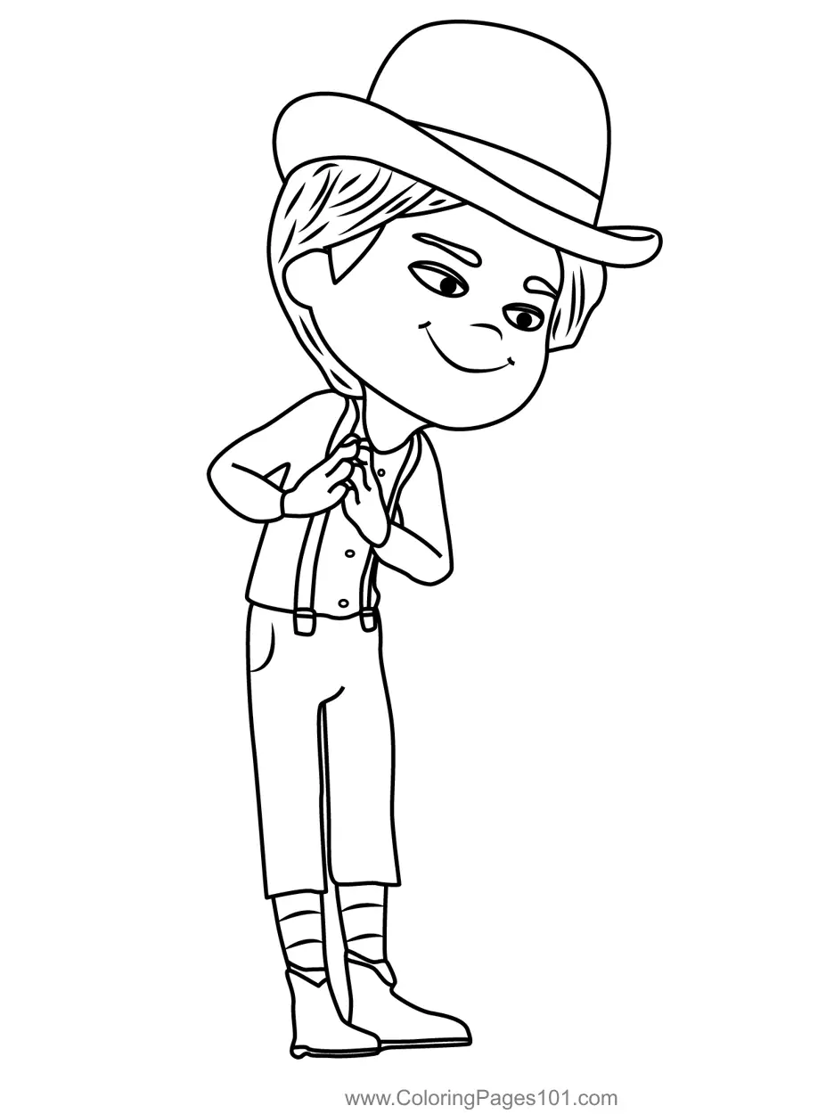 Dino Ranch Coloring Pages 3
