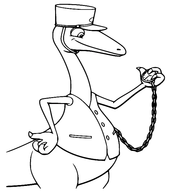 Dinosaur Train Coloring Pages 45