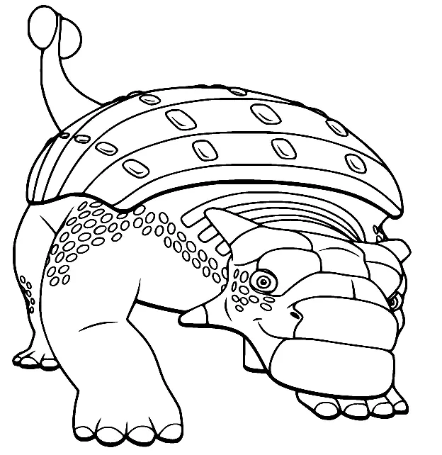 Dinosaur Train Coloring Pages 6