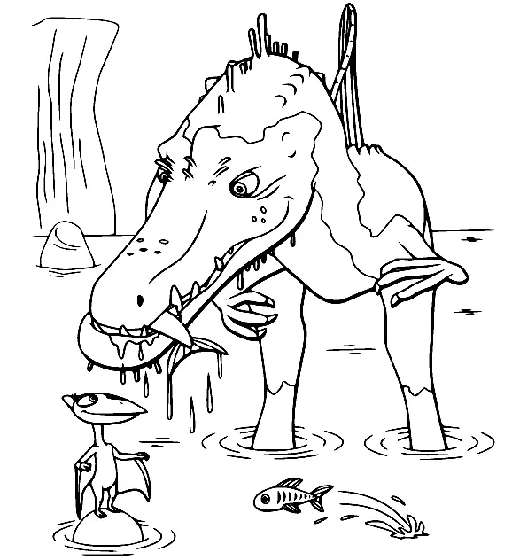 Dinosaur Train Coloring Pages 60