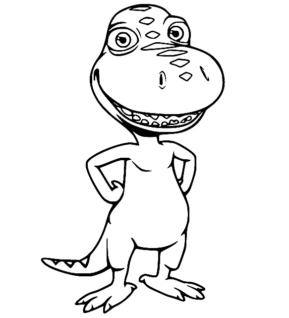 Dinosaur Train Coloring Pages 66