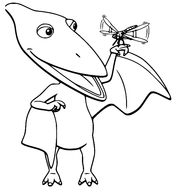 Dinosaur Train Coloring Pages 69