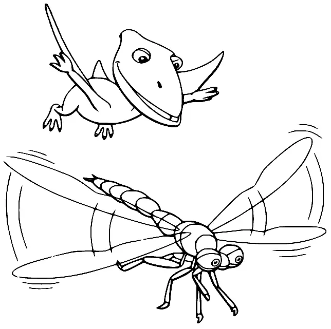 Dinosaur Train Coloring Pages 79