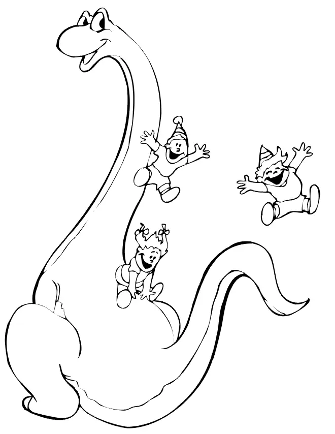 Desenhos de Dinossauros Para Colorir 28