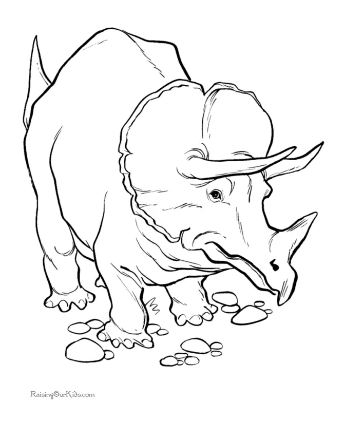 Desenhos de Dinossauros Para Colorir 3