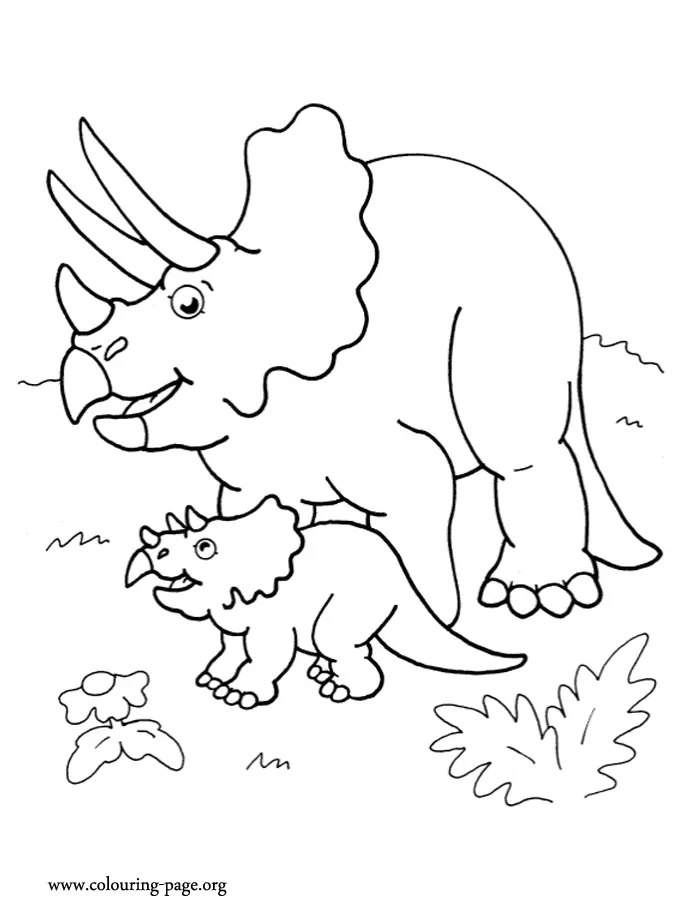 Desenhos de Dinossauros Para Colorir 55